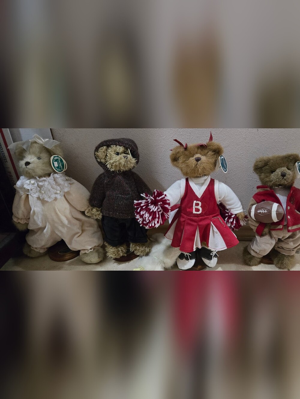 Bearington Collection Of 4 Plus their Bases